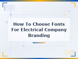 Modern Electrical Fonts for Bold Company Branding